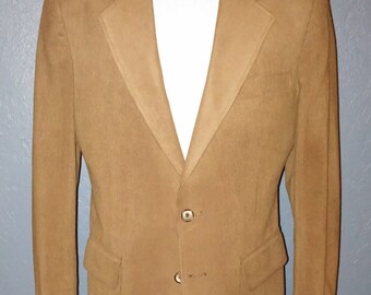 Vintage 80's Brown Corduroy Blazer by Montgomery Ward