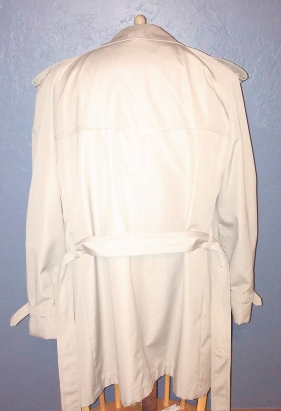 Vintage London Fog Trench Coat Size 40R - image 4