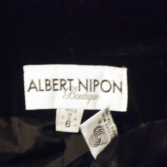 Albert Nipon Boutique Women's Red Wool Coat Size 6 - image 5