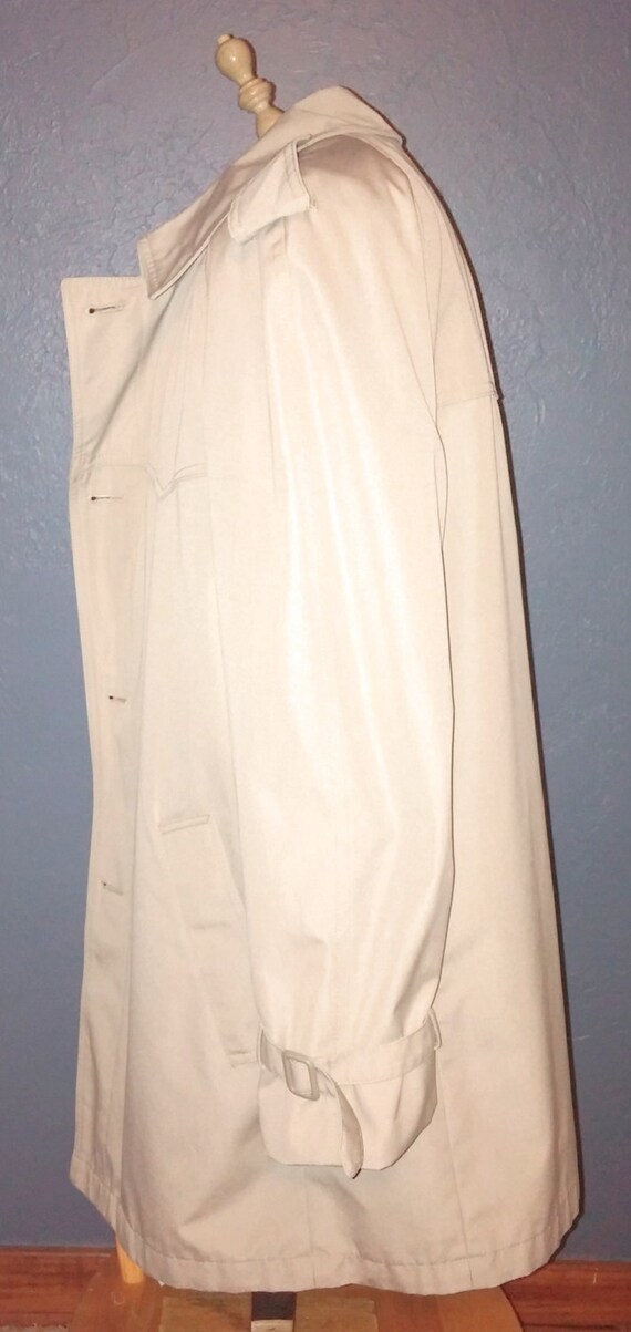 Vintage London Fog Trench Coat Size 40R - image 3