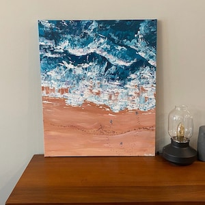 Turtles on the Beach, Original Acrylic Painting