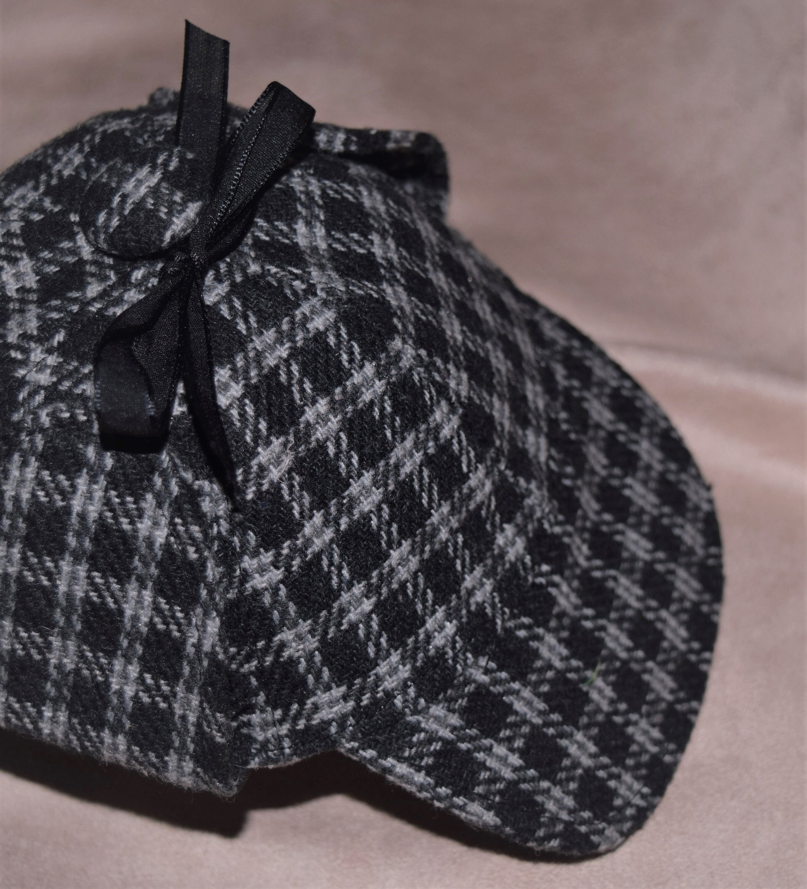 Sherlock Holmes Style Deerstalker Wool 