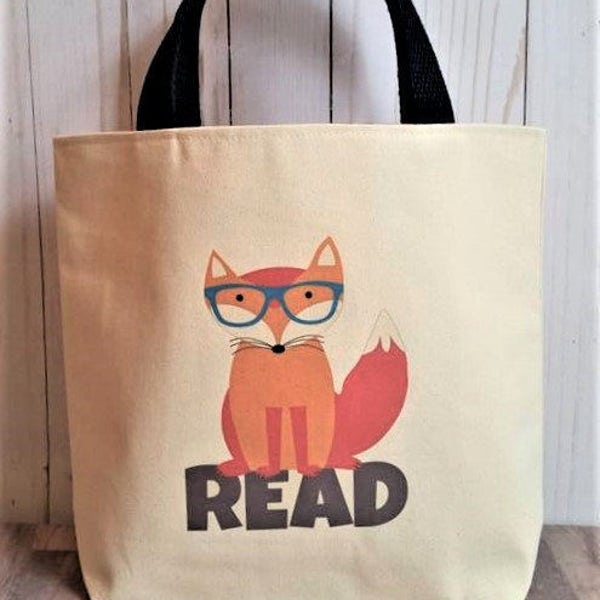 Library Tote Bag Etsy