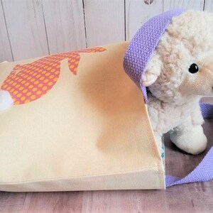 Kids Easter basket , Custom Easter basket, Polka dot bunny