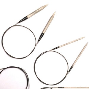 Lykke  NEW 47 inch Circular Birch Wood Knitting Needles