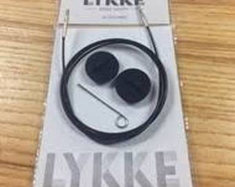 EXTRA CORDS for Lykke Interchangeable Tunisian, Grove Bamboo or Birchwood Circular Knitting 3.5/5" Tips or Sets in Expanded Sizes & Colors