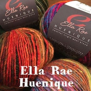 SALE! Yarn 25 Off!! Huenique by Ella Rae Variegated Gradient Bulky Washable Wool Blend Yarn