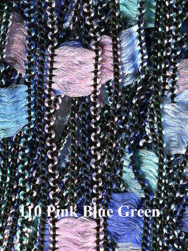 Novelty Ribbon Ladder Yarn Dazzle Colors 80115 Listing 1 of Etsy