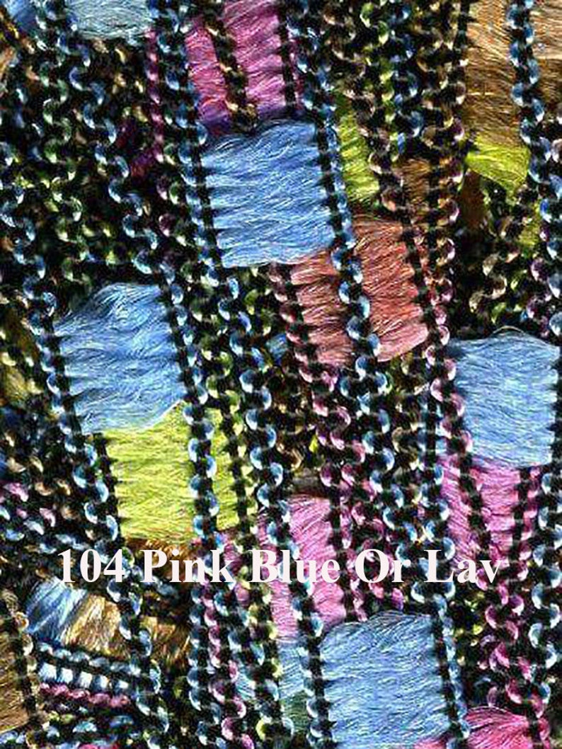 Novelty Ribbon Ladder Yarn Dazzle Colors 80115 Listing 1 of Etsy