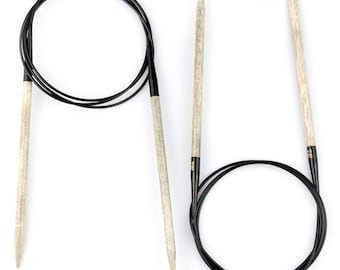 Lykke 16 Circular Birch Wood and Grove Bamboo Knitting Needles