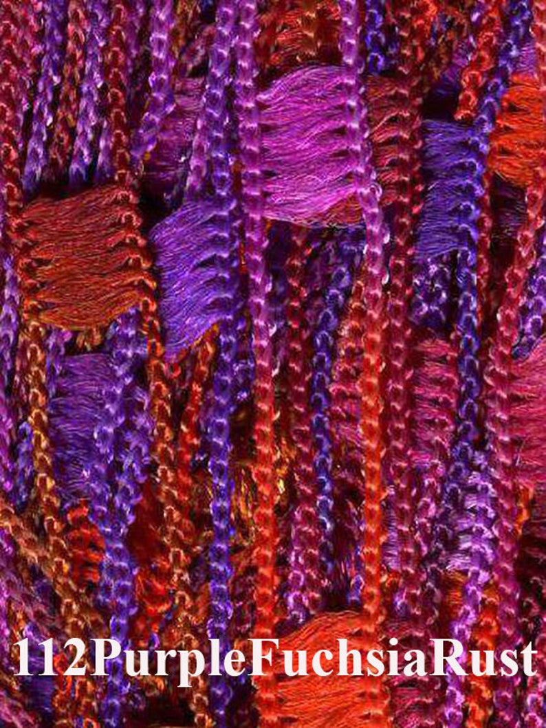 Novelty Ribbon Ladder Yarn Dazzle Colors 80115 Listing 1 of Etsy