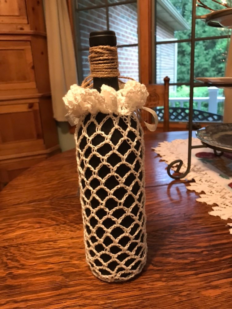 Wine Bottle Vase Etsy