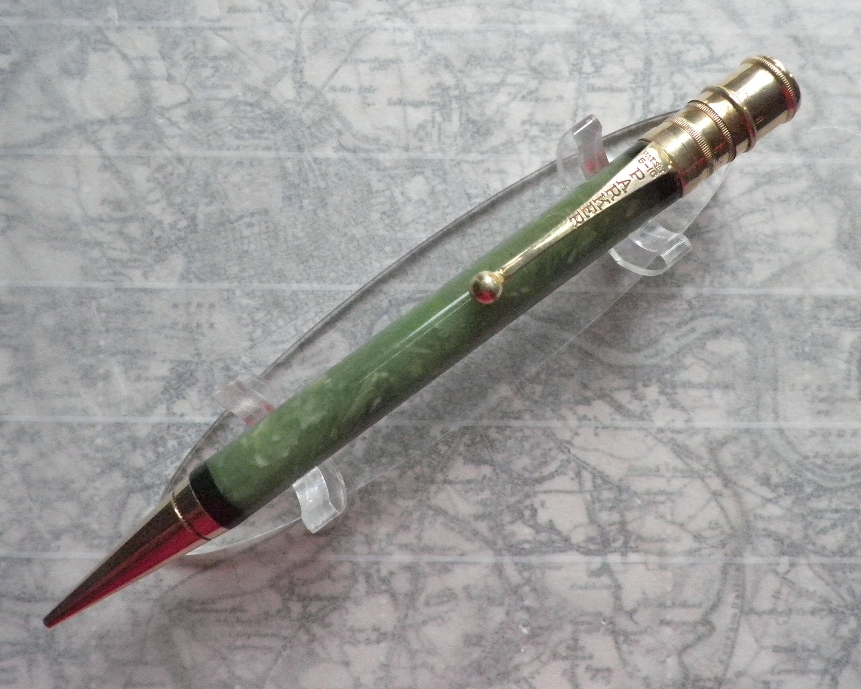 Parker Duofold Sr. Mechanical Pencil - Jade Green - Etsy