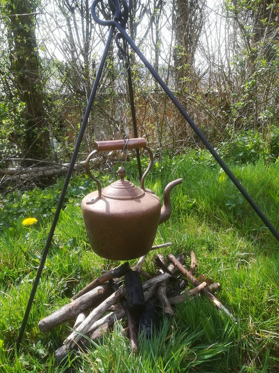 Cast Iron Teapot Set For Home, Kettle Set For Camping, Kitchen