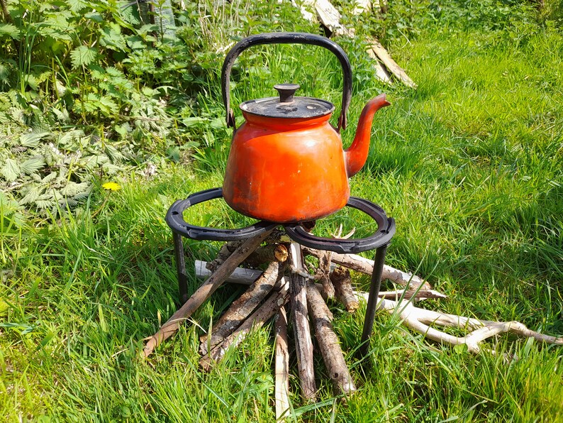 CAMP FIRE COOKING Trivet Etsy
