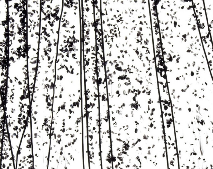 Stained Glass Sheet 10 X 5 Black Frit W/black Etsy