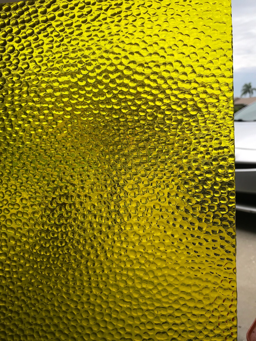 Stained Glass Sheet, 8 X 6 Yellow Hammered wissmach 31 H Etsy