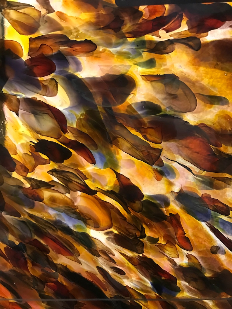 Stained Glass Sheet 307 Fremont Full Antique Glass Mouth Etsy