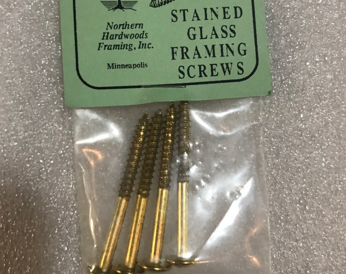Stained Glass Framing Screws Etsy