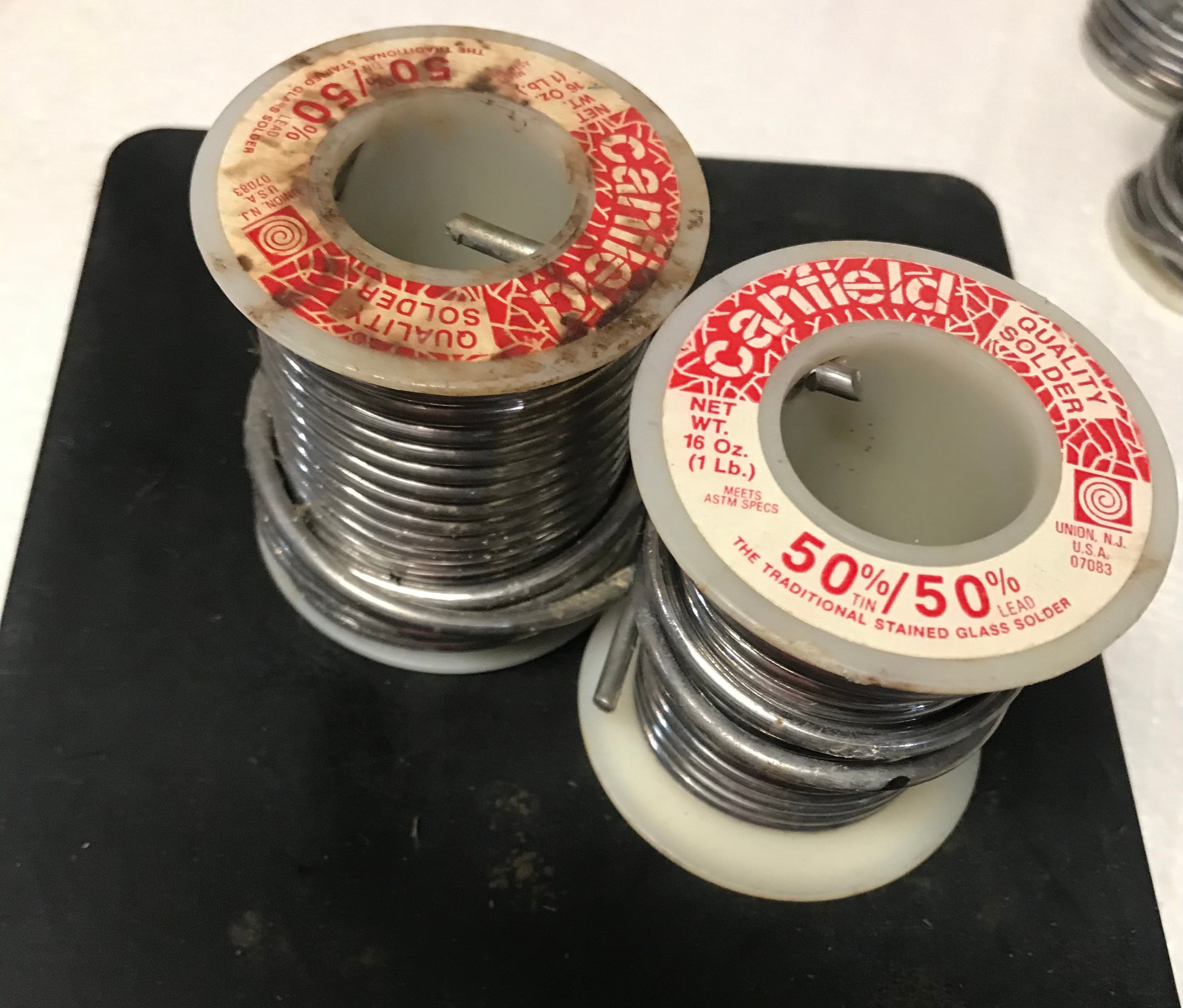 Canfield Quik Set Solder 1 lb Solder for Stained Glass