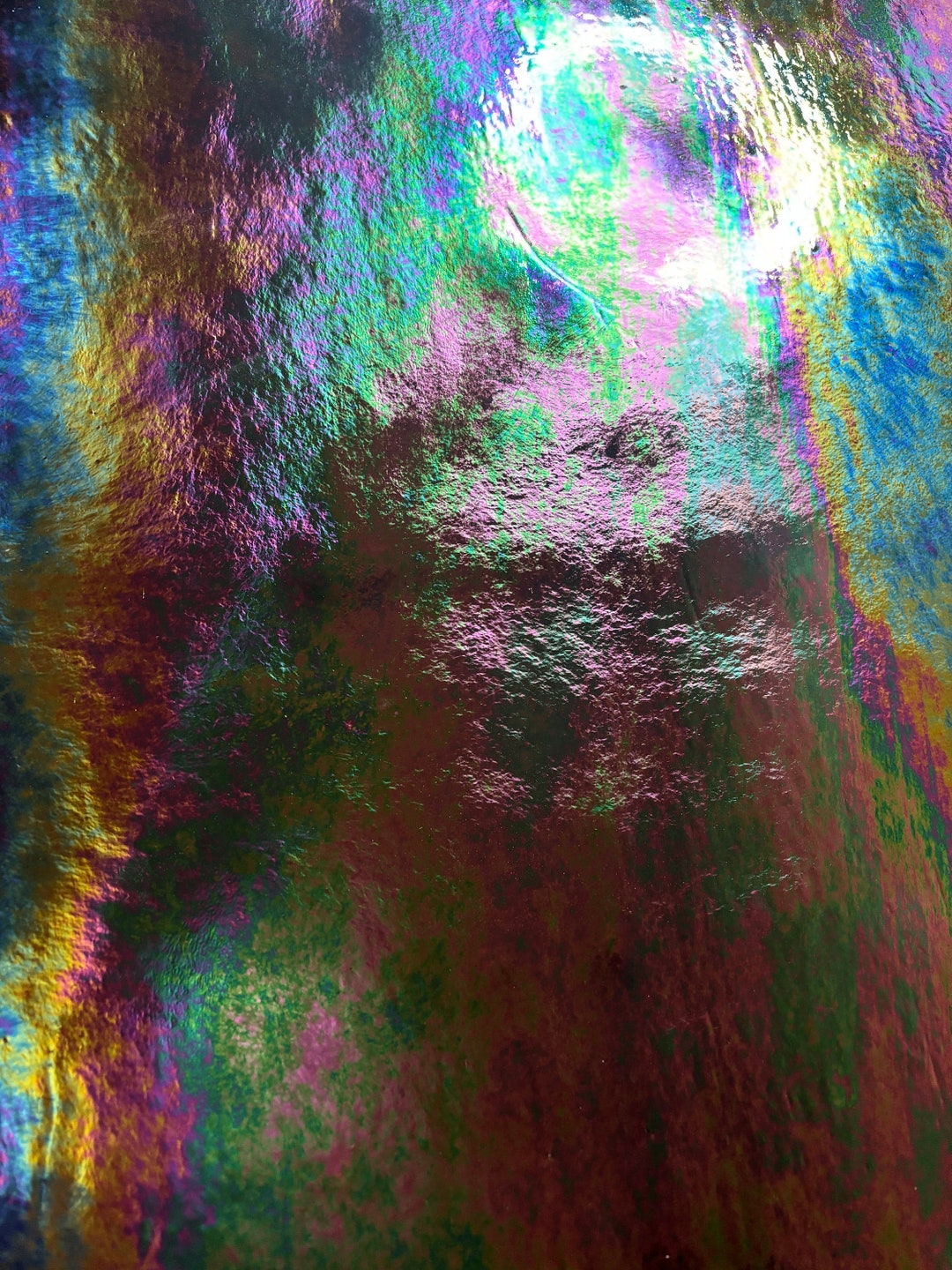 Solid Black Iridescent (wissmach) 8