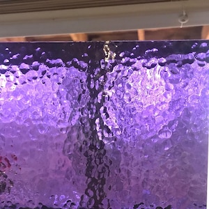 Dark Violet, Corella Classic (Wissmach 311 V COR) 8" x 6", Stained Glass Sheet or Supply