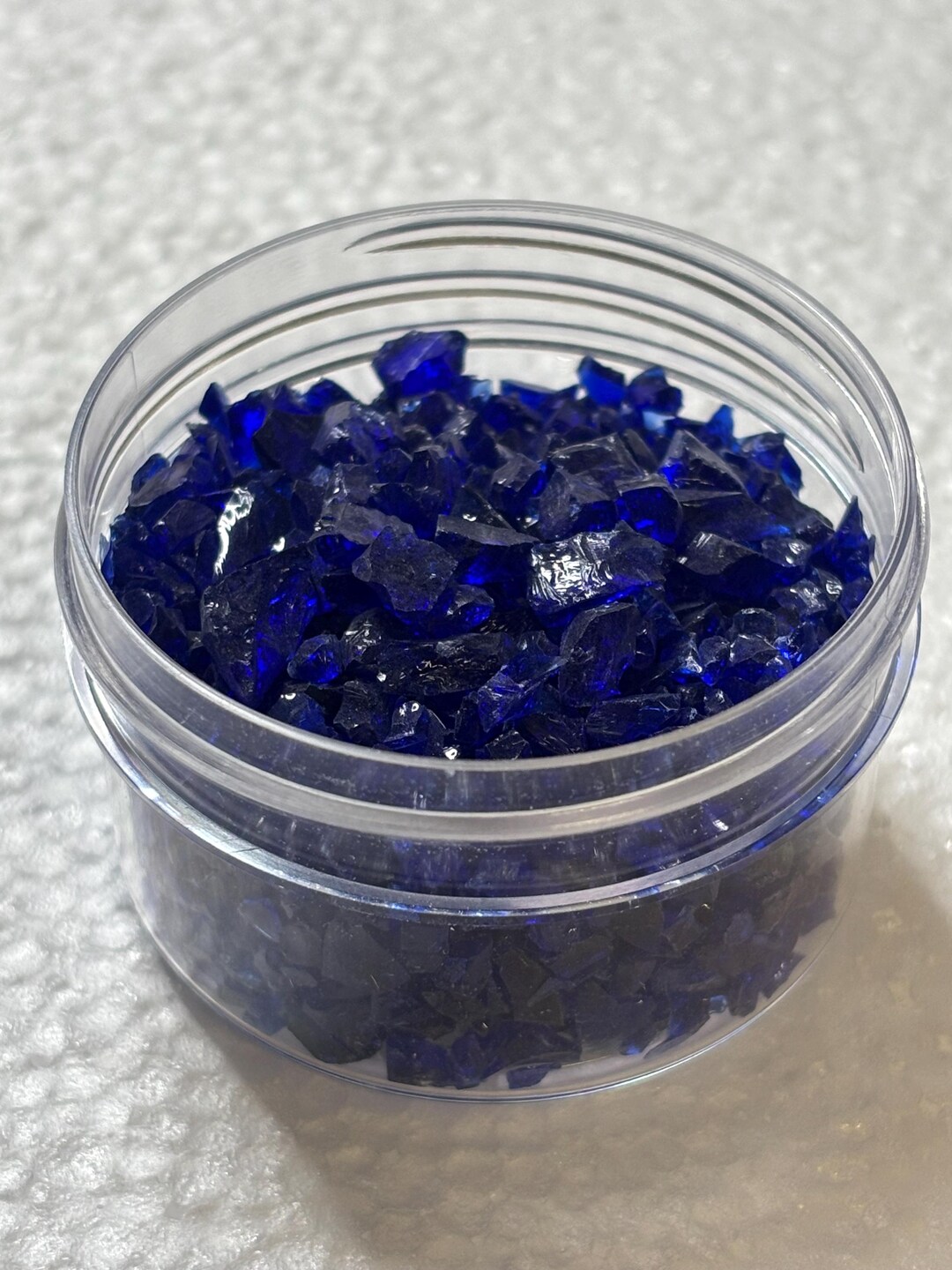 Wissmach, Frit, Midnight Blue 96-20 Transparent (course) 96 COE - 2oz ...