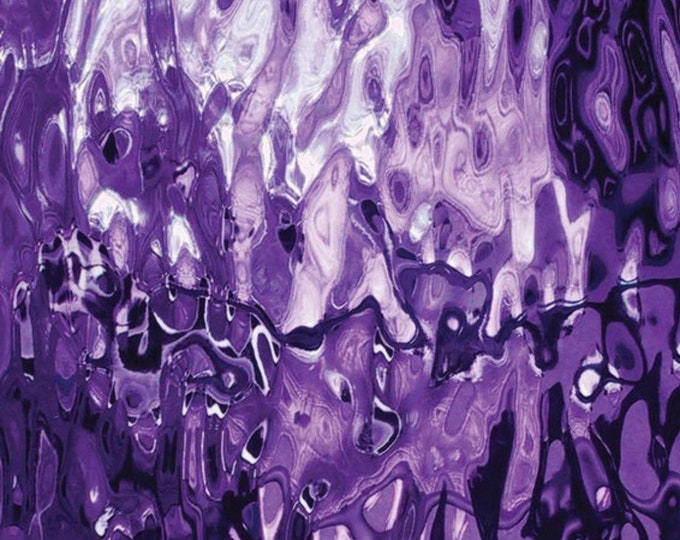 Stained Glass Sheet, 8 X 6 Ultraviolet Purple Silvercoat Etsy