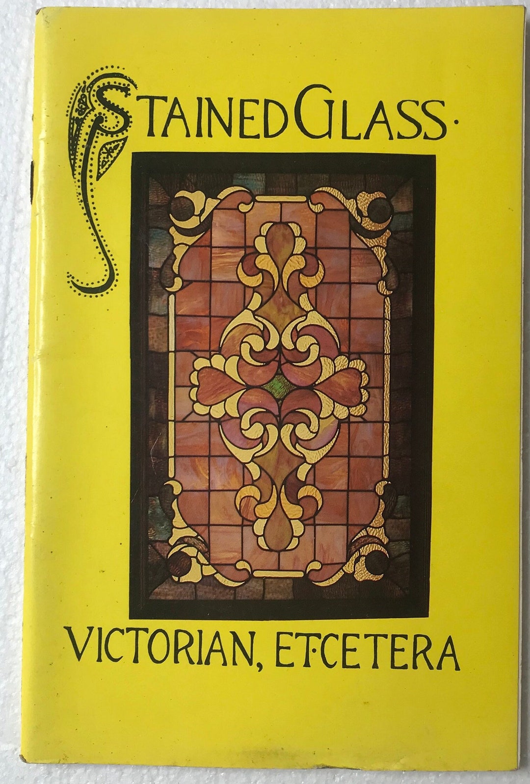 Stained Glass Victorian Etc Book please Read Description Etsy