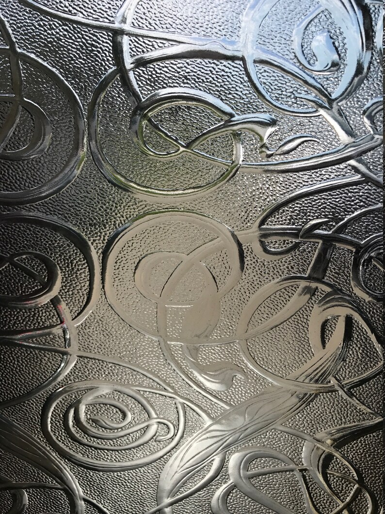 Stained Glass Sheet 8 x 6 Everglade Clear Etsy