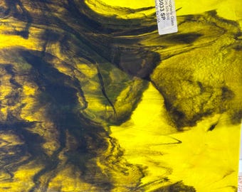 Lemon Yellow and Black Stipple (Youghiogheny 5033 SP) 8x6