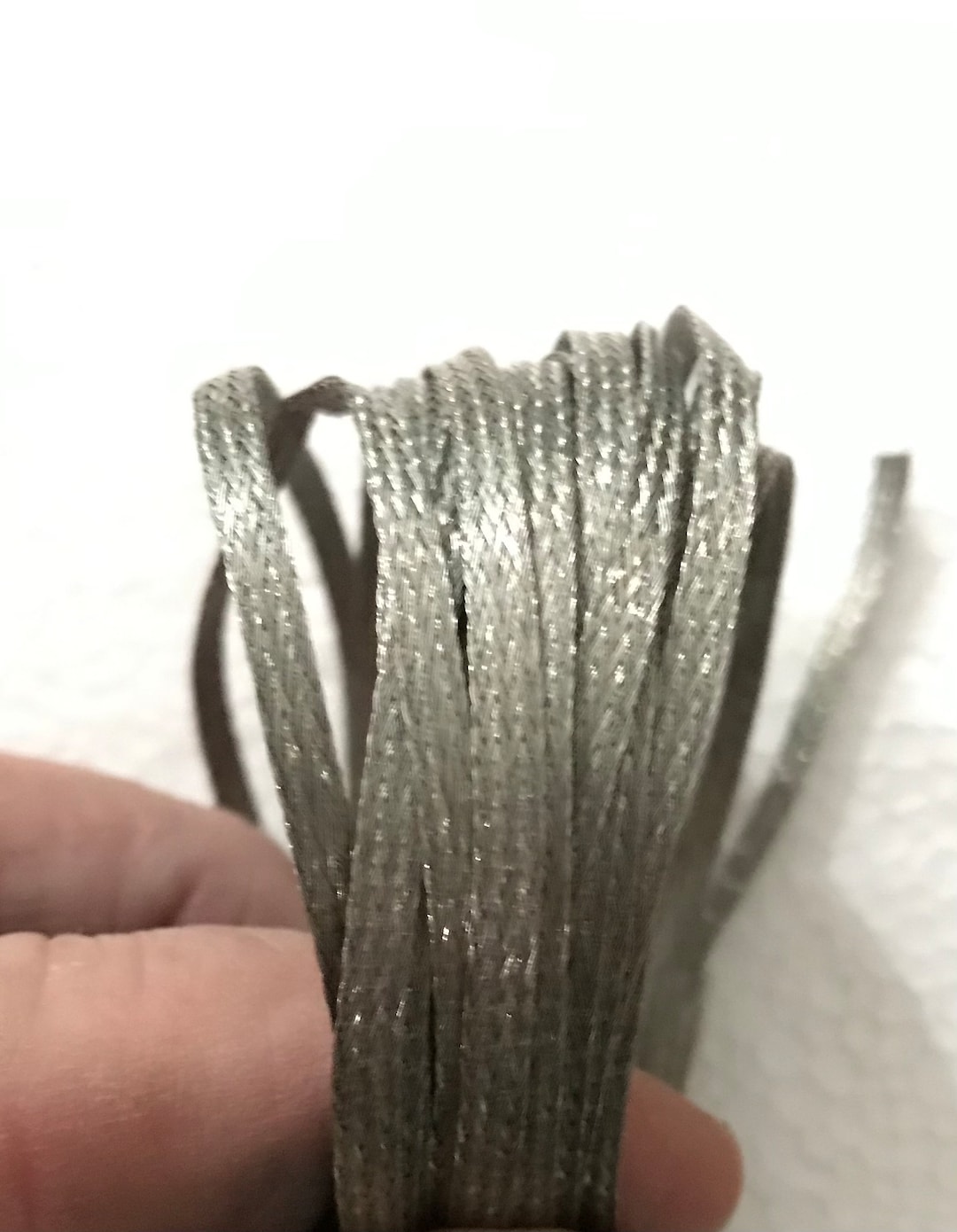 Braided and Tinned Copper Wire Reinforcement 10 Ft Stained Glass