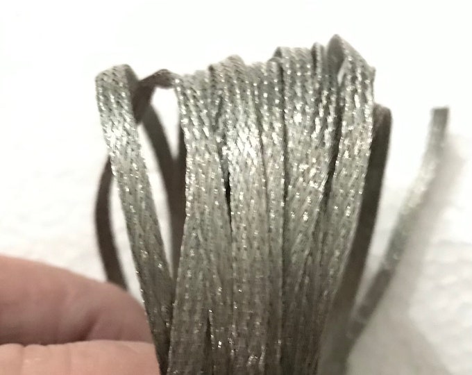 Braided and Tinned Copper Wire Reinforcement 10 Ft Stained Glass