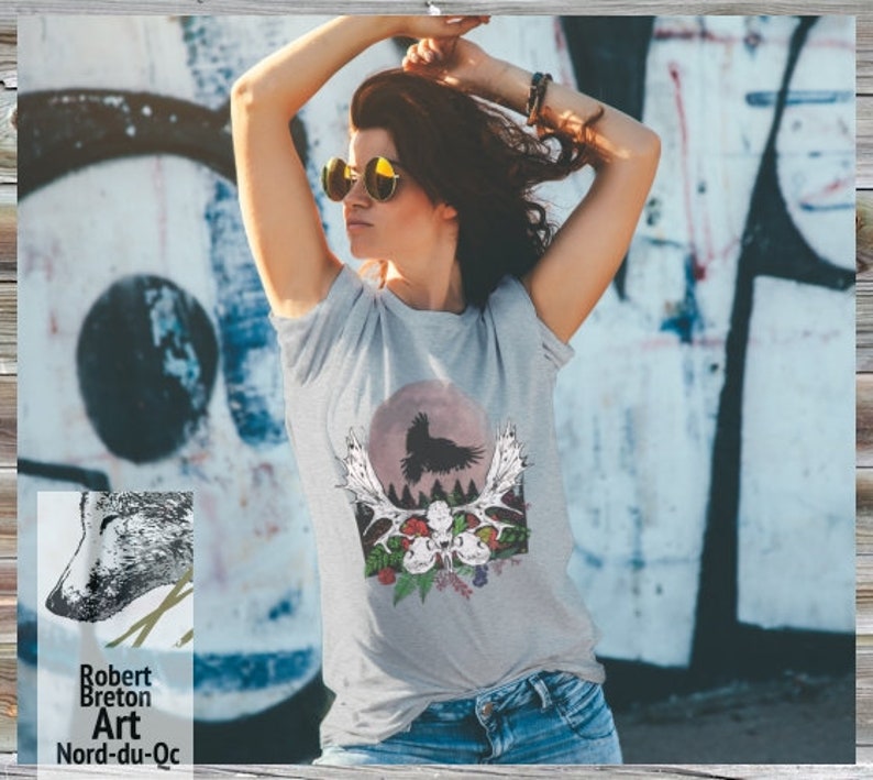 Polera Dama Estampada 100%algodon Diseño Labio Rojo Con Dedo Polera Dama Estampada 100%algodon Diseño Labio Rojo Con Dedo