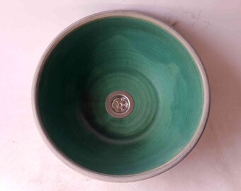 Washbasin / Turquoise / Ø 30 cm Height 13 cm