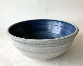 Washbasin Blue-Beige-Blue Ø 36 cm H 15 cm