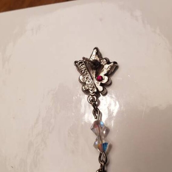 Disney Bridal By Kirstie Kelly Ab Crystal Dangle Earrings Etsy