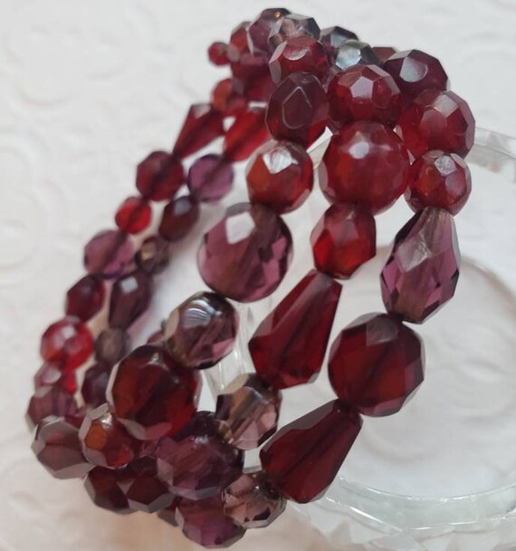 Bracelets, Mixed Lot of memory wire and stretch b… - image 3