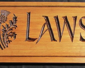Sign;Name sign;Family sign; personalised sign; carved wood sign; personalised gift