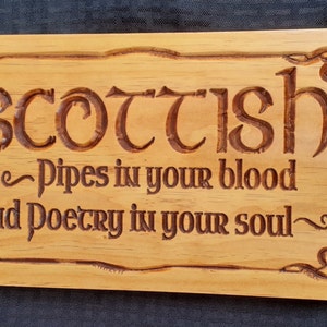 Scottish Pipes; Scottish Blood