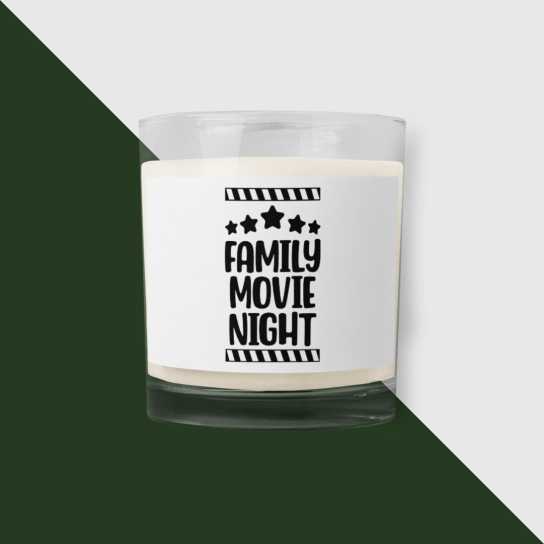 Family Movie Night, Movie Night Candle, My Movie Watching Candle, Our Movie Watching Candle