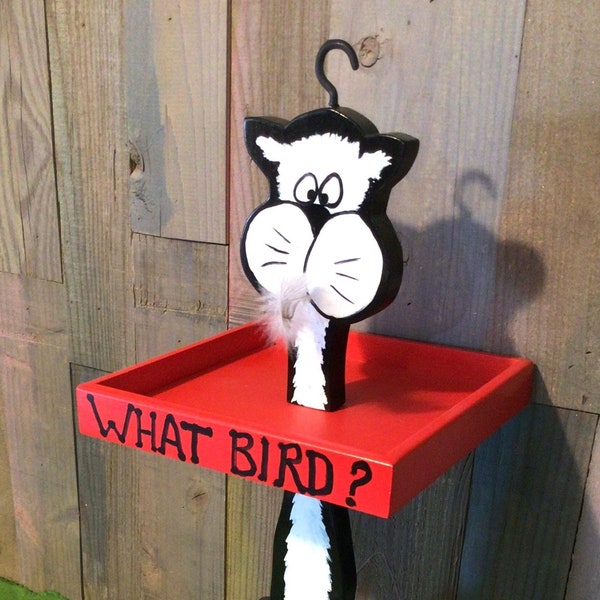 Cat Bird Feeder     "What Bird"