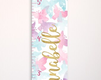 Personalized Growth Chart Girl