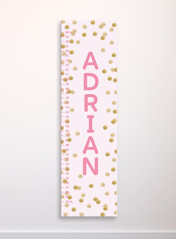 Etsy Personalized Growth Chart