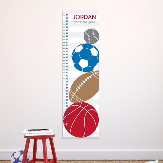 Sports Height Chart