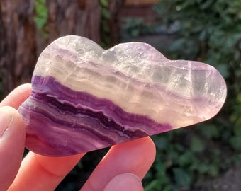 Rainbow Fluorite Standing Cloud (Listing 1 of 2) - Mental Clarity, Energetic Protection, Positivity - Carved Crystal Cloud Healing Gemstone