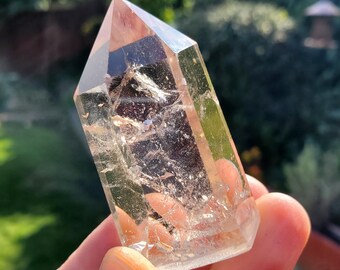 Smoky Quartz Tower - Protective, Filters Out Bad Energy - Smokey Quartz Point Generator Stone Healing Crystals Gemstones