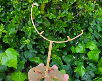Gold Stand for Moon - STAND ONLY - To Display Your Crystal Moon - Size Details in Description