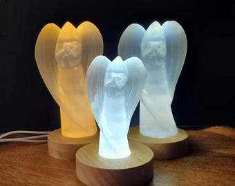 Angel, Buddha & Skulls