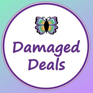 Damaged Deals - Still Beautiful - Chipped, Less Than, Grade B Crystals Discounted Just For You